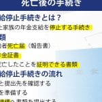 【死亡】年金｜支給｜停止｜手続き｜期限
