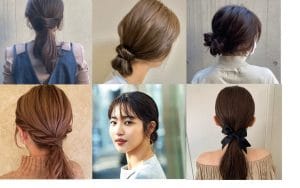 お葬式での髪型マナー｜女性向け【長さ別】すっきりまとめ髪
