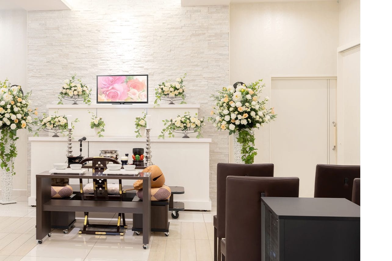 つくばみらい市の葬儀場